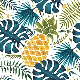 Rideaux pour la cuisine avec motif