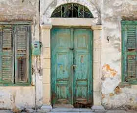 Papier peint photo Vielles portes