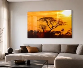 Tableau sur plexiglas Afrique