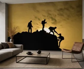 Papier peint photo Alpinisme