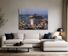 Tableau sur plexiglas Amérique du Sud