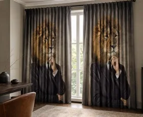 Rideaux Animaux de hipster