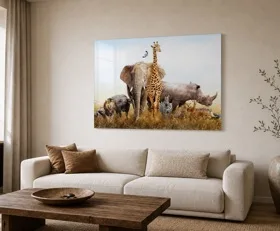 Tableau sur plexiglas Animaux sauvages