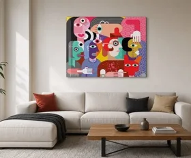 Tableau sur plexiglas Art abstrait