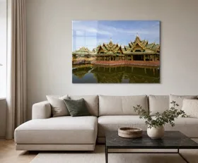 Tableau sur plexiglas Asie