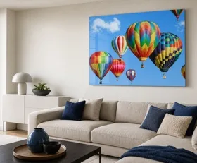 Tableau sur plexiglas Ballons