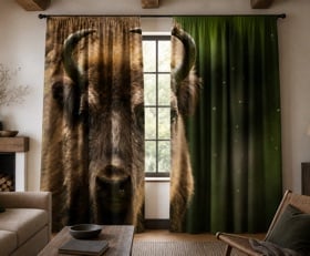 Rideaux Bison