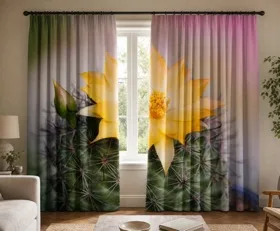 Rideaux Cactus