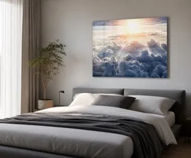Tableau sur plexiglas Chambre à coucher