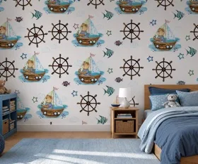Papier peint photo Chambre d enfant patrons