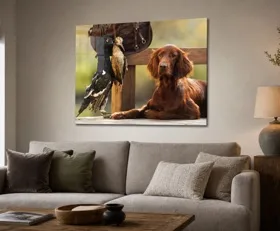Tableau sur plexiglas Chasser