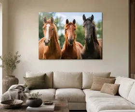 Tableau sur plexiglas Cheval