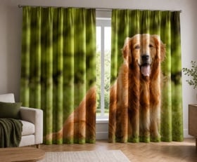 Rideaux Chiens