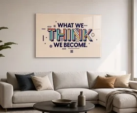 Tableau sur plexiglas Citations