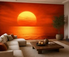 Papier peint photo Coucher de soleil