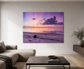 Tableau sur plexiglas Couleur lavande