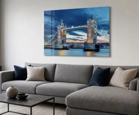 Tableau sur plexiglas Des ponts