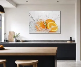 Tableau sur plexiglas Éclaboussures d'eau