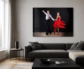 Tableau sur plexiglas École de danse
