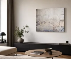 Tableau sur plexiglas Effet béton