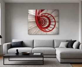 Tableau sur plexiglas Escaliers