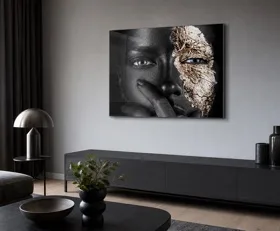 Tableau sur plexiglas Femme