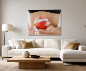 Tableau sur plexiglas Fitness