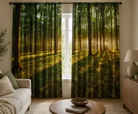 Rideaux Forêt