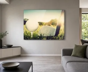 Tableau sur plexiglas Golf