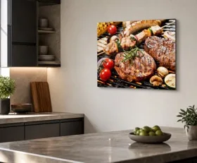 Tableau sur plexiglas Grill / Barbecue