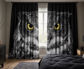 Rideaux Hibou