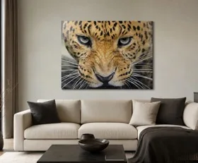 Tableau sur plexiglas Léopard