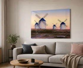 Tableau sur plexiglas Moulins