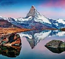 Papier peint photo autocollant Montagnes