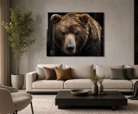 Tableau sur plexiglas Ours