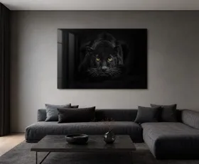 Tableau sur plexiglas Panthère