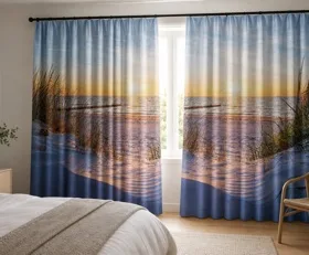 Rideaux Plage et Mer