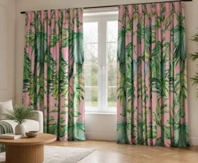 Rideaux Plantes patrons