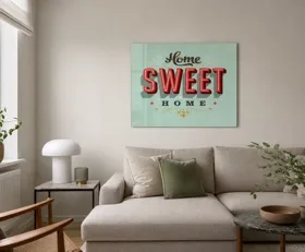 Tableau sur plexiglas Poster vintage