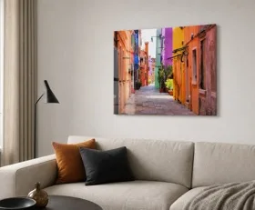 Tableau sur plexiglas Ruelle étroite