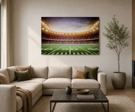Tableau sur plexiglas Stade