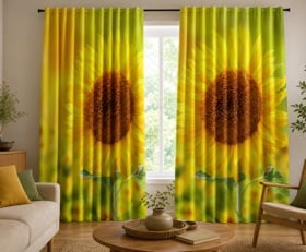 Rideaux Tournesol