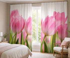 Rideaux Tulipes