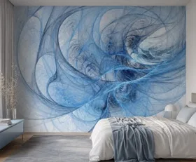 Papier peint photo Vagues fractales