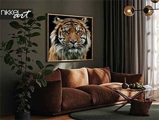 Changez le caractère de votre salon avec un tableau - choisissez le bon motif et la bonne taille