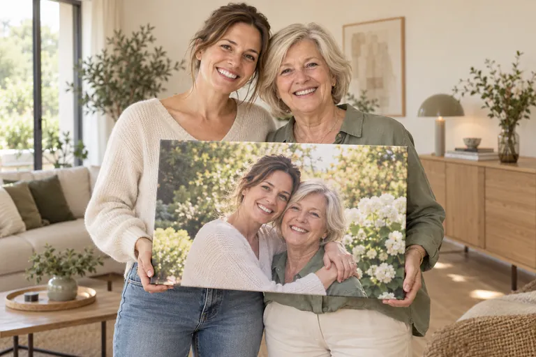 Cadeau photo personnalisé avec votre propre photo