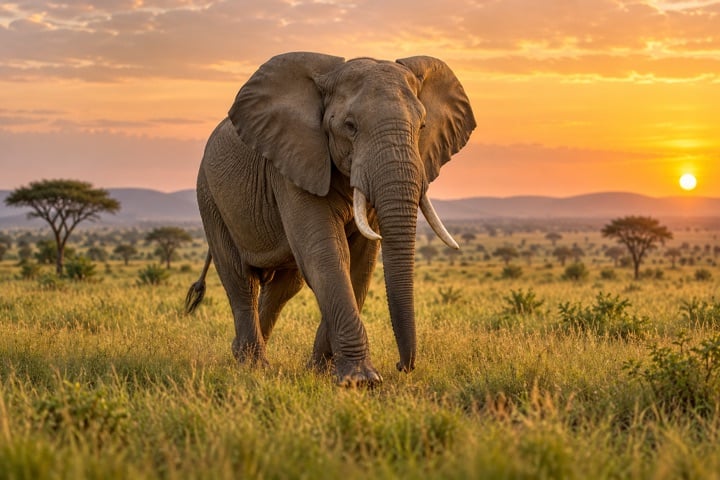 Éléphant comme idée cadeau pour un ami des animaux